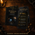 The Kobold Mine Phone Mode on a phone next to the printable Prep Guide
