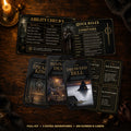 Three extra coached adventures on phones, printable DM screen and NPC cards