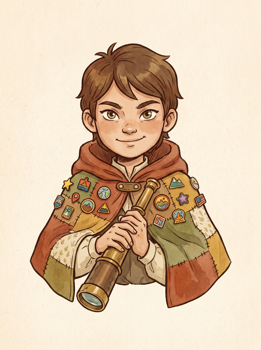 Wren the Pathfinder character art